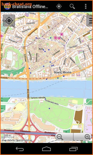 Bratislava Offline City Map screenshot