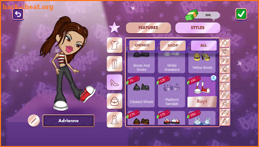 Bratz Total Fashion Makeover screenshot