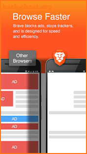 Brave Browser: Fast AdBlocker screenshot