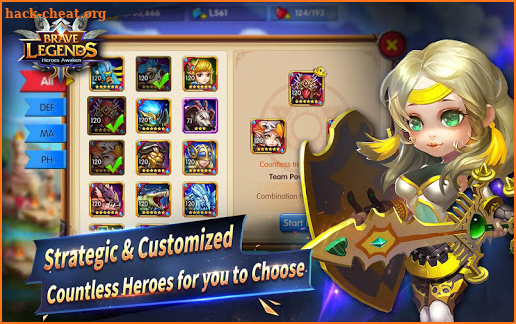 Brave Legends: Heroes Awaken (幻想101：勇者战记) screenshot