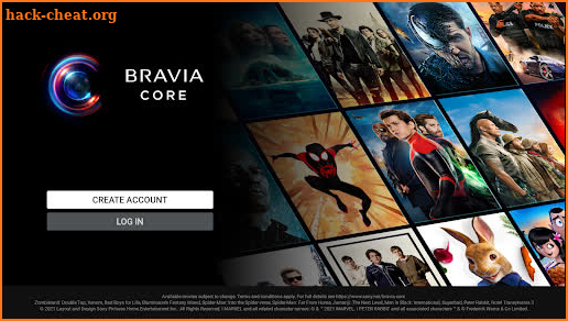 BRAVIA CORE screenshot