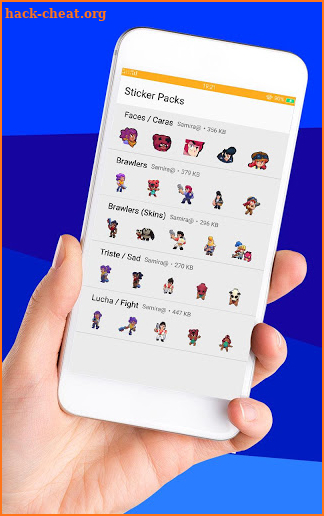 Brawl Stars Stickers WhatsApp - WAStickerApps screenshot