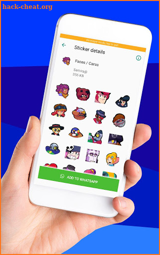 Brawl Stars Stickers WhatsApp - WAStickerApps screenshot