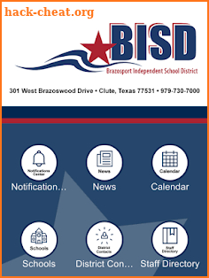 Brazosport Independent School District screenshot