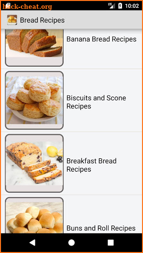 bread recipes - quick bread, banana bread recipes screenshot