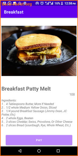 Breakfast & Chicken Recipes screenshot