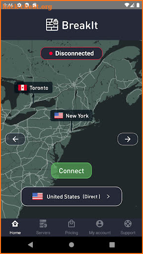 BreakIt - Premium V2Ray VPN screenshot