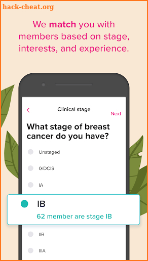 Breast Cancer Healthline screenshot