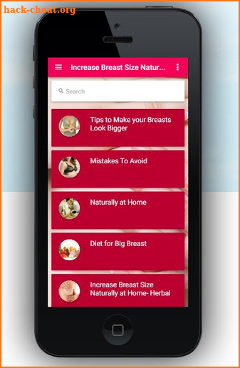 Breast Enlargement Naturally in 45 Days screenshot