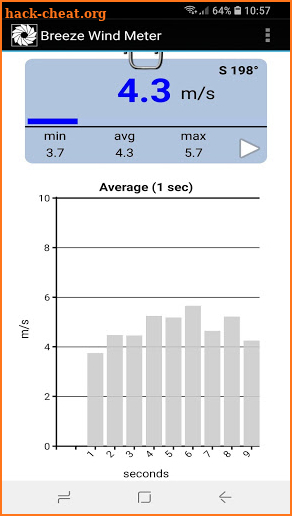 Breeze Wind Meter screenshot