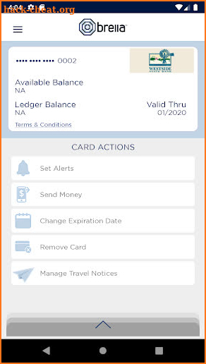 Brella – Card Manager screenshot