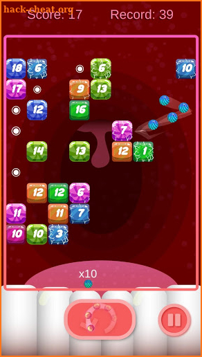 Brick Breaker (Candy Attack) screenshot