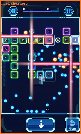 Brick Galaxy - Brick breaker block ball screenshot