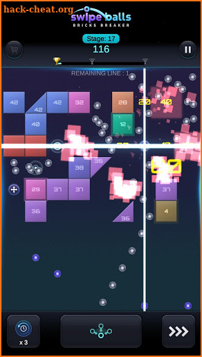 Bricks Breaker: Swipe Balls screenshot