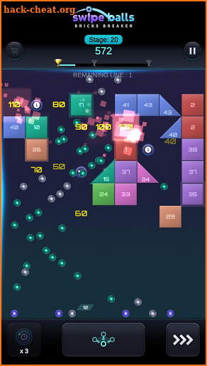 Bricks Breaker: Swipe Balls screenshot