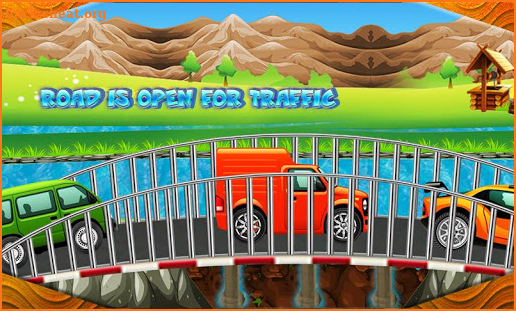 Bridge Builder & Repair Game screenshot