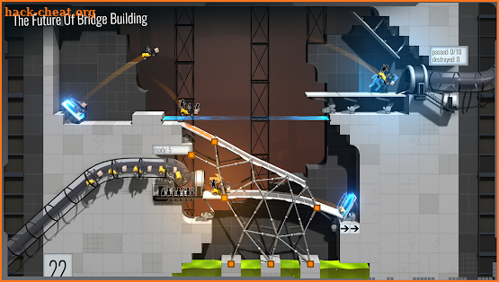 Bridge Constructor Portal screenshot