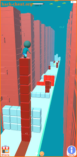 Bridge game - ladder race screenshot