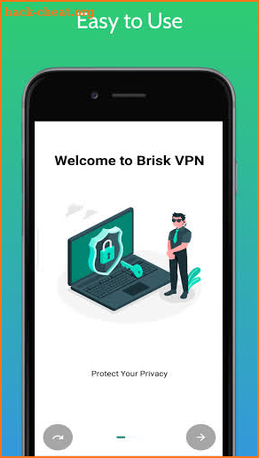 Brisk VPN - Free VPN Unlimited Proxy Master screenshot