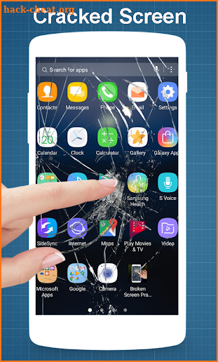 Broken Screen - Cracked Screen screenshot