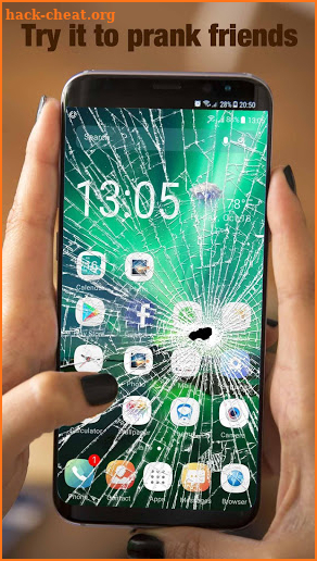 Broken Screen Live Wallpaper for Free screenshot