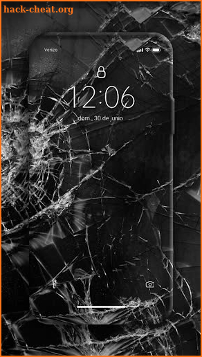 Broken Screen Wallpaper‏ screenshot