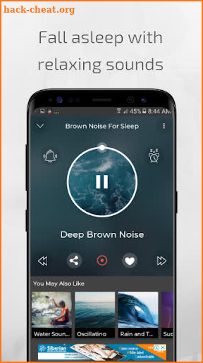 Brown Noise for Sleep Brown Noise App screenshot