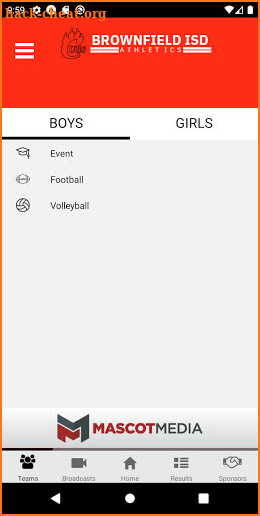 Brownfield ISD Athletics screenshot