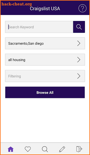 Browser for Craigslist USA screenshot