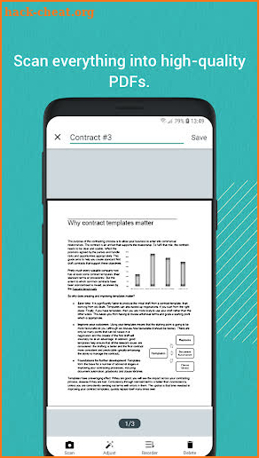 bScanner - Brilliant PDF Scanner App screenshot