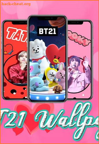 BT21 and BTS Wallpaper Kpop 4k Art screenshot