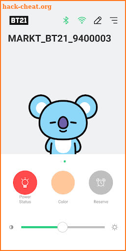 BT21 SMART LAMP screenshot