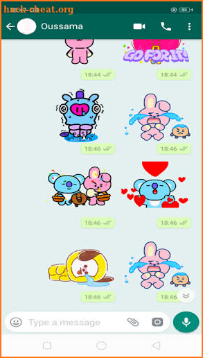 BT21 WAstickers 2019 screenshot