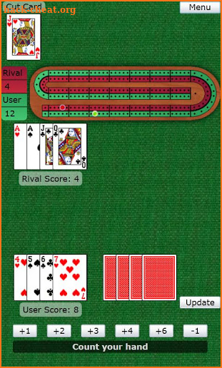 BTO Cribbage screenshot