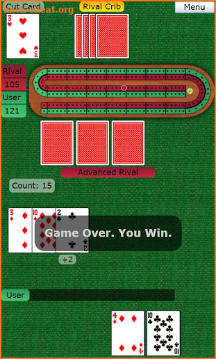 BTO Cribbage screenshot