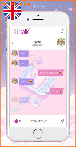 BTS Chat! Messenger (simulator) screenshot