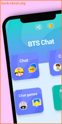 BTS Chat Room - bts army game screenshot