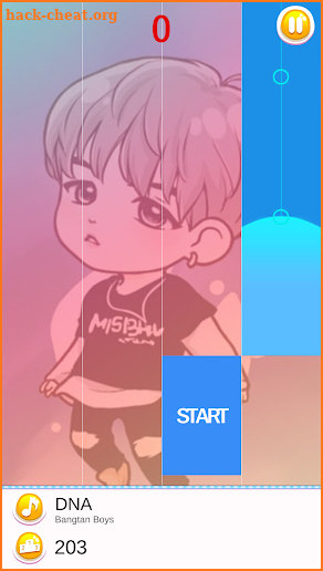 BTS Chibi Piano Tiles screenshot