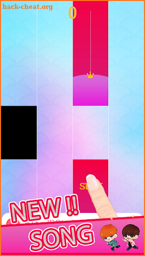 BTS IDOL Magic Piano Tiles screenshot