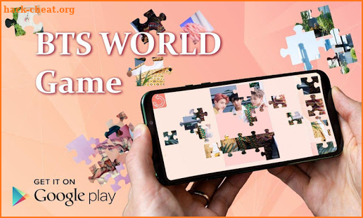 BTS jigsaw puzzle offline screenshot