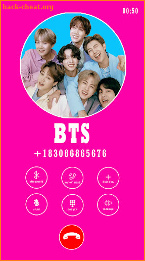 BTS Kpop Video Call & chat Simulator screenshot