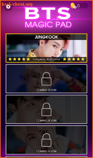 BTS Magic Pad: Tap tap Dancing Pad Game kpop 2018 screenshot