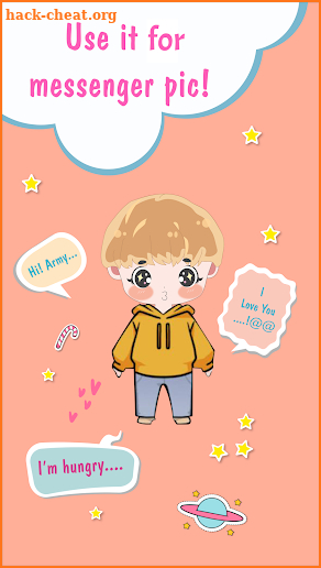 BTS Oppa Doll - BTS Chibi Doll Maker For Army screenshot