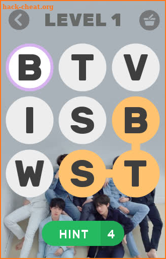 BTS WORD GAME - FOR KPOP FANS screenshot