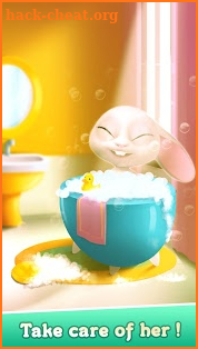 Bu the Baby Bunny - Cute pet care game screenshot