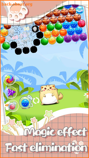 Bubble Bobble Cat - Shoot Bubble Game screenshot