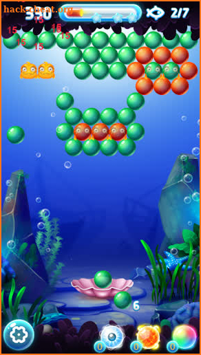 Bubble Bobble Ocean Bubble Shooter screenshot