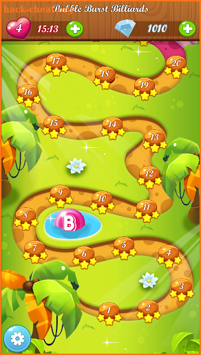 Bubble Burst Billiards screenshot