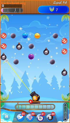 Bubble Burst Billiards screenshot