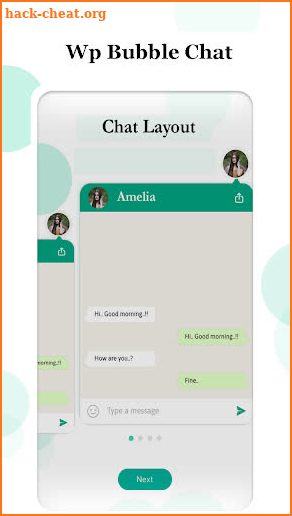 Bubble chat for Wp screenshot